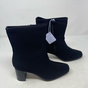 Aerosoles Women's Miley Boots, Black Faux Size 9